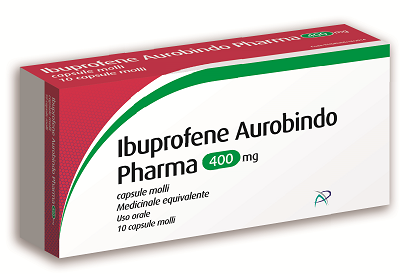 IBUPROFENE AUR 10CPS MOL 400MG