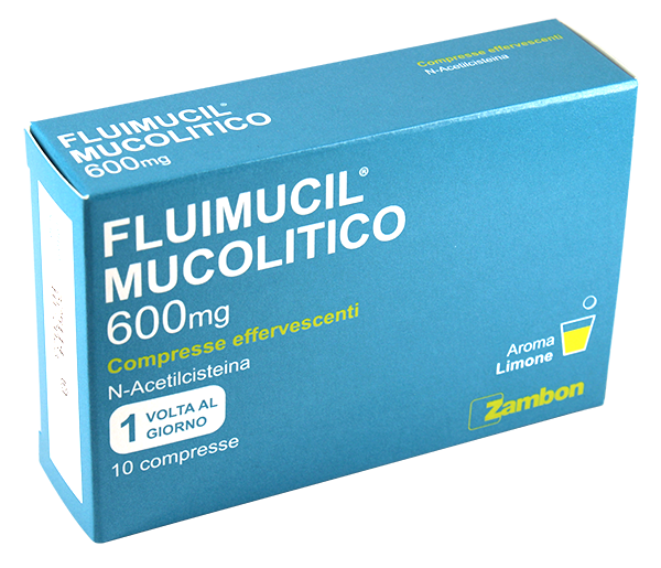 600 mg compresse effervescenti 10 compresse in blister al/pe-pa/al/pe