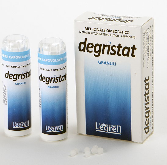 Degristat Rimedio Omeopatico per Influenza e Raffreddore 120 Granuli in 2 Tubi da 6 gr