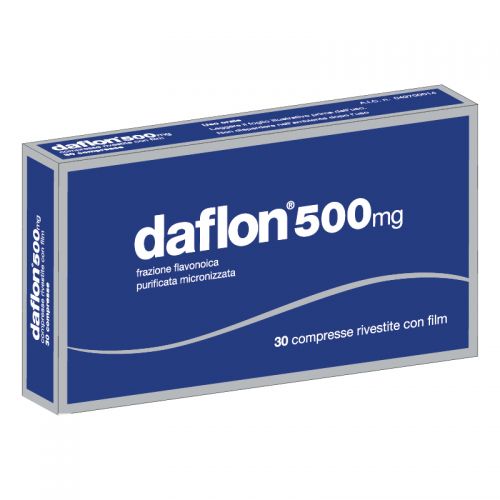 Daflon 500mg Vasoprotettore 30 Compresse