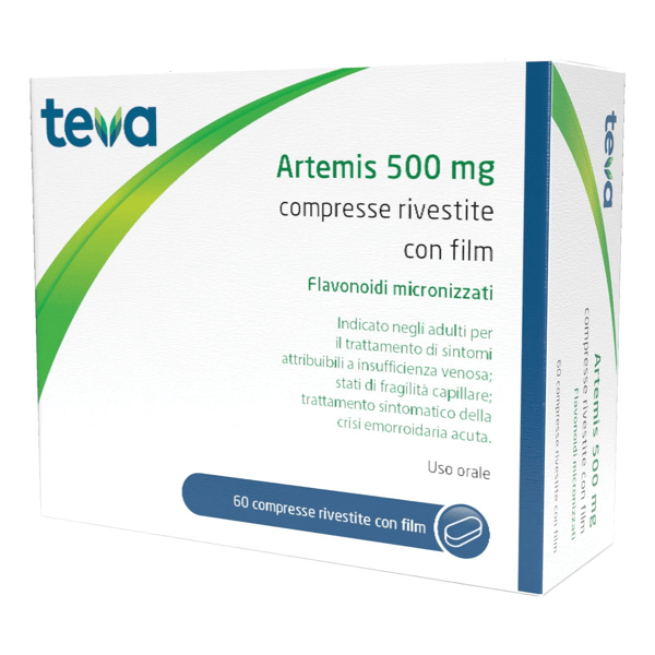 Artemis 60 Compresse Rivestite 500mg