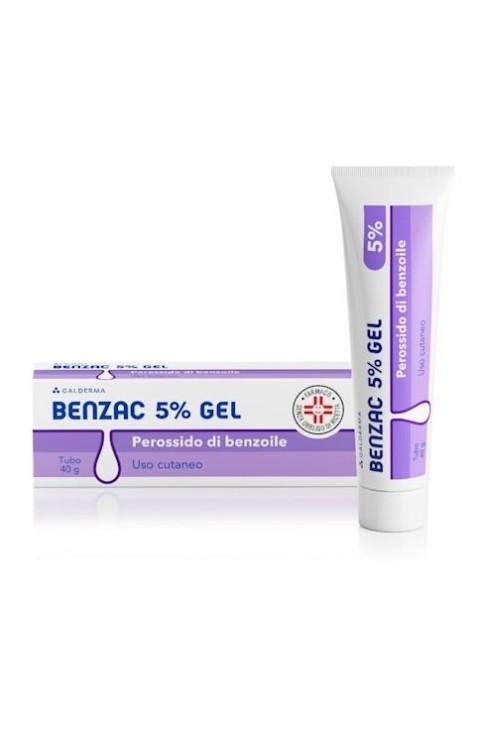Benzac 5% Antiacne Gel Cutaneo 40 Grammi