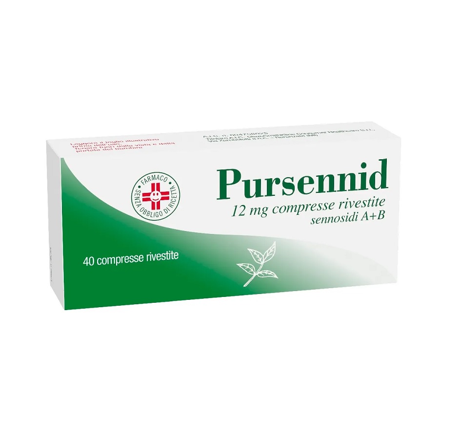Pursennid 12mg Lassativo 40 Compresse