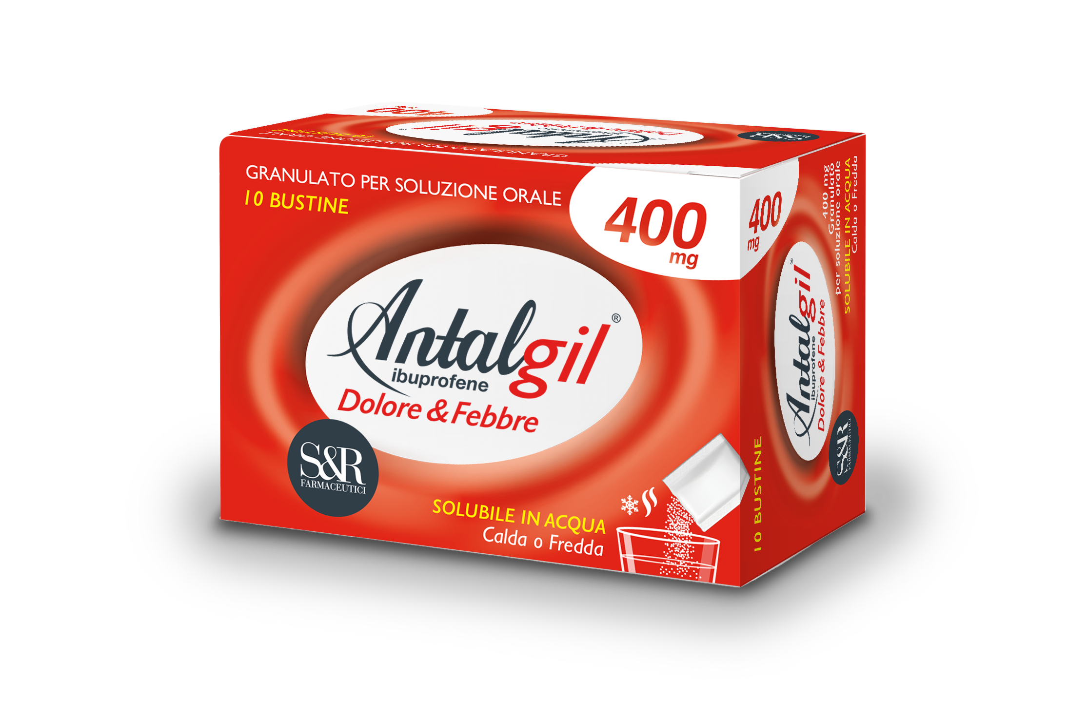 Antalgil dolore e febbre 400 mg granulato per soluzione orale ibuprofene — confronto prezzi