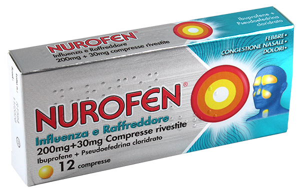 200 mg + 30 mg compresse rivestite 12 compresse rivestite