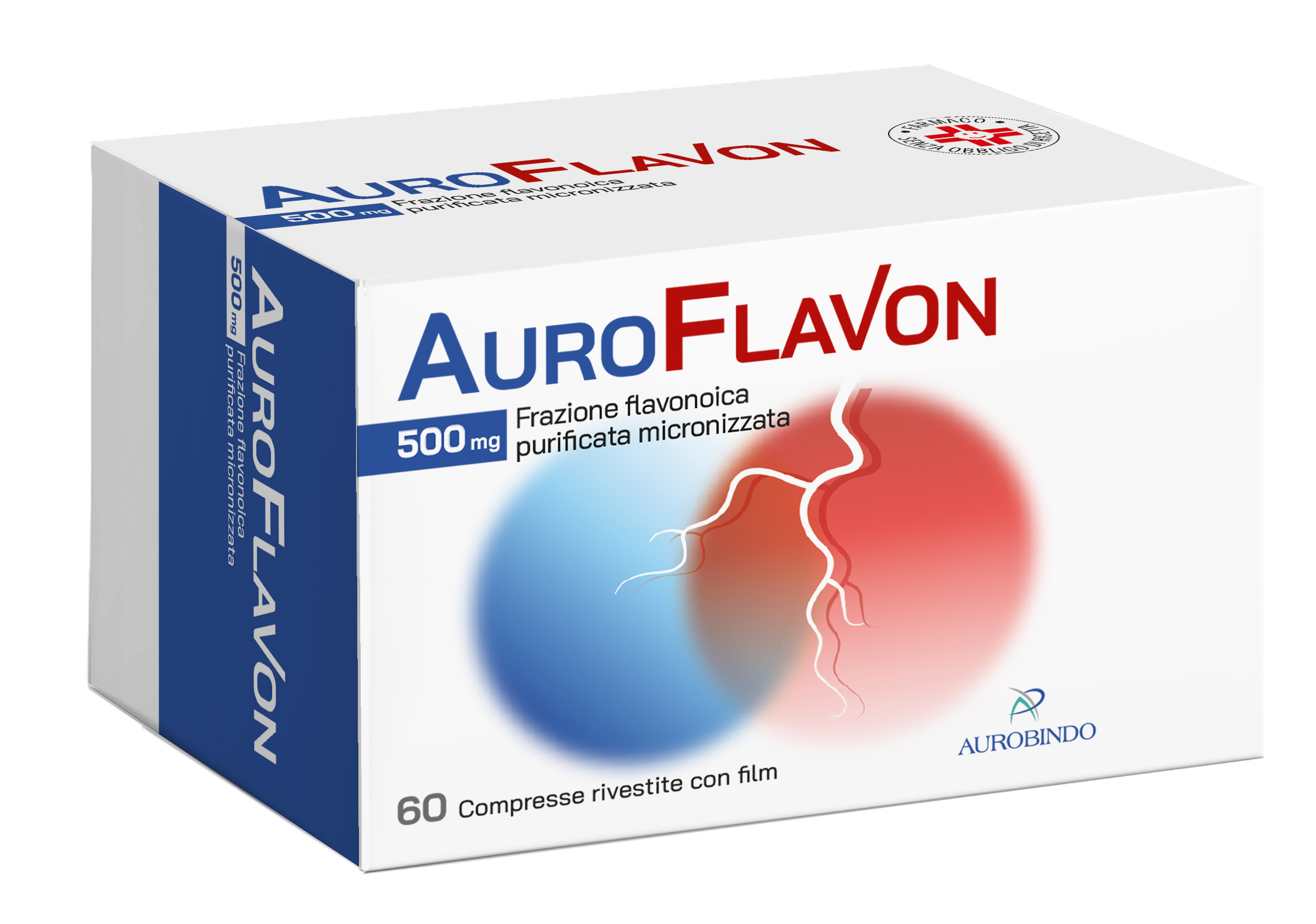 AUROFLAVON*60CPR RIV 500MG