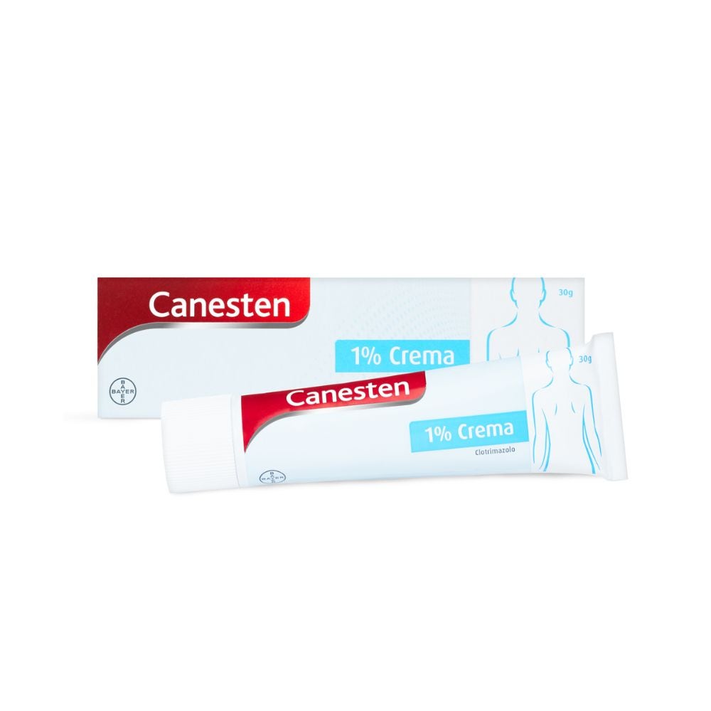 Canesten Crema Trattamento Antimicotico Antifungino contro Funghi e Micosi della Pelle, 30g