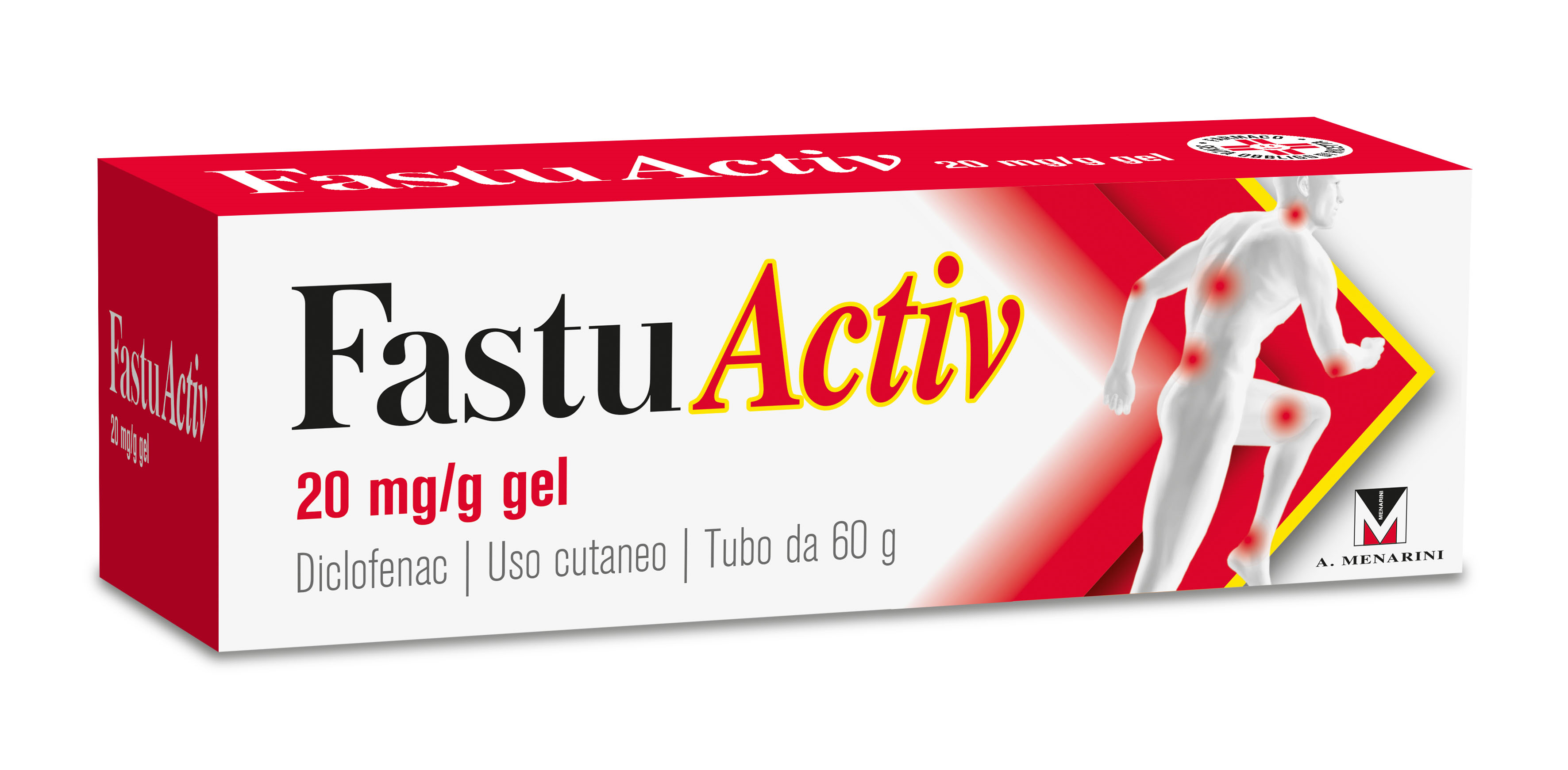 Fastuactiv 20 mg/g gel diclofenac