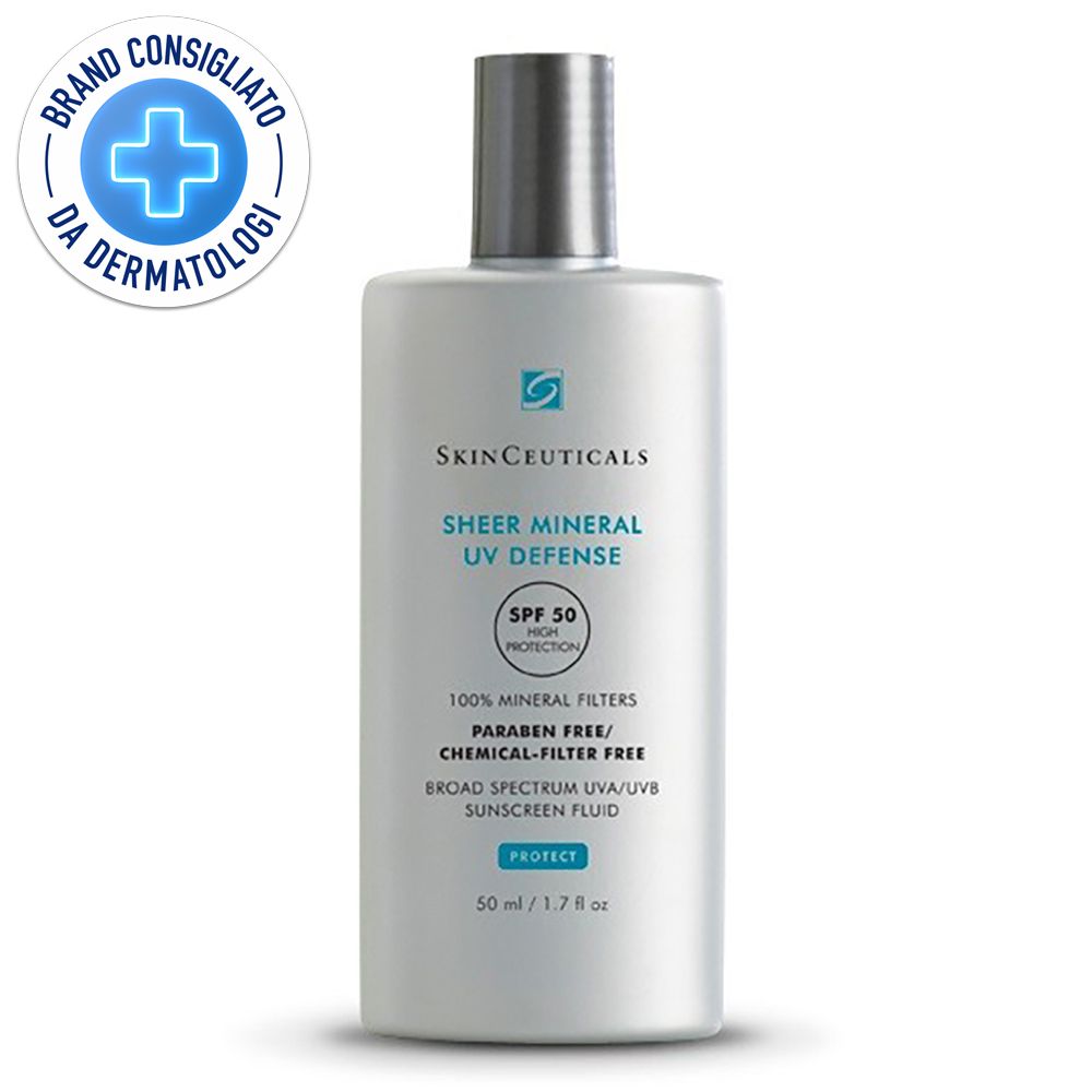 SkinCeuticals Sheer Mineral UV Defense SPF 50 Protezione solare formulata con Diossido di Titanio ml Lozione — confronto prezzi