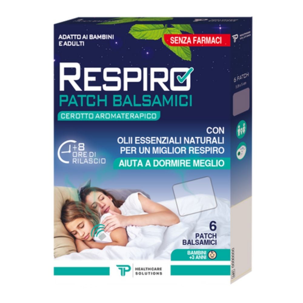 Respiro Patch Balsamici Con Oli Essenziali 6 Pezzi — confronto prezzi