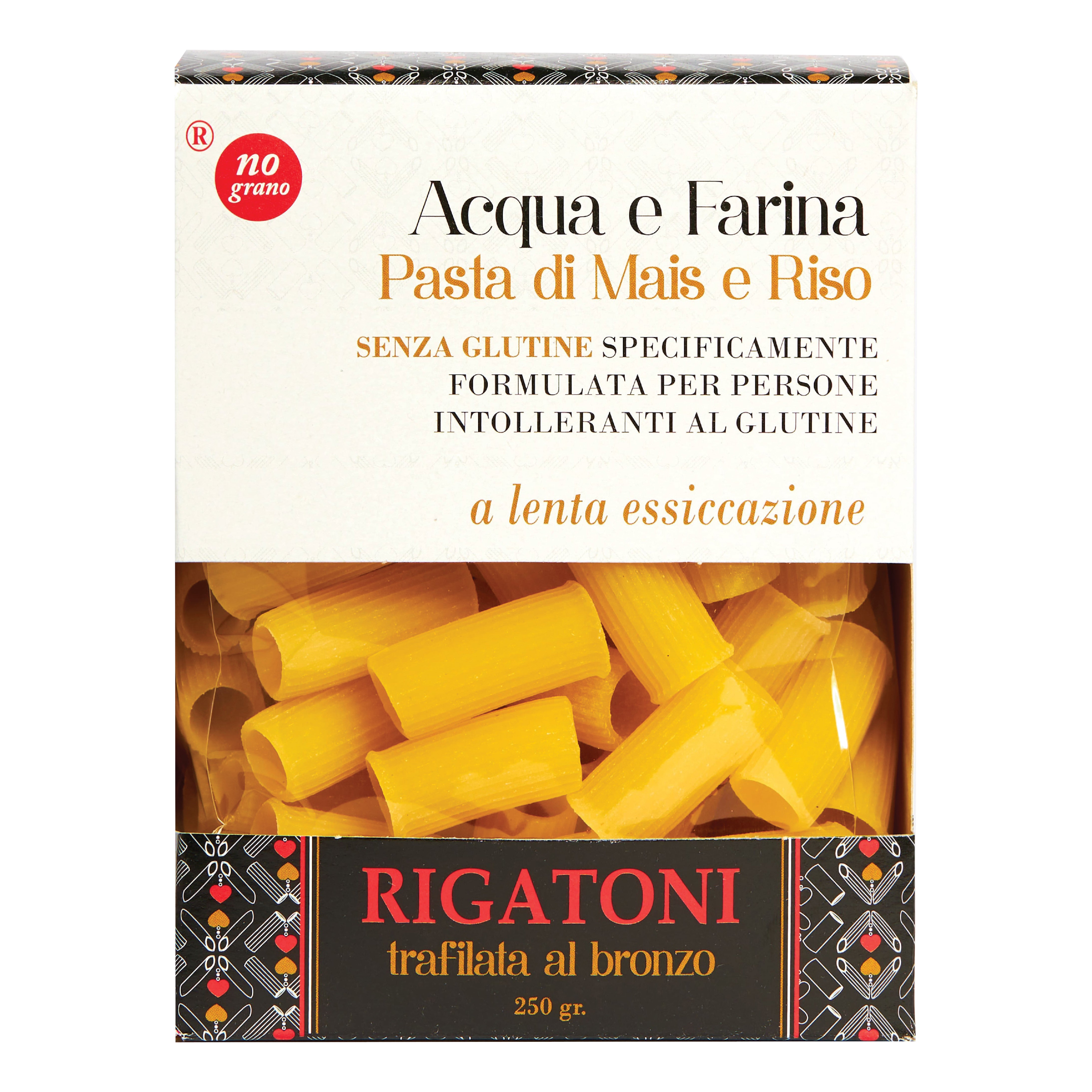Nutri te' rigatoni acqua e farina mais e riso 250 g — confronto prezzi