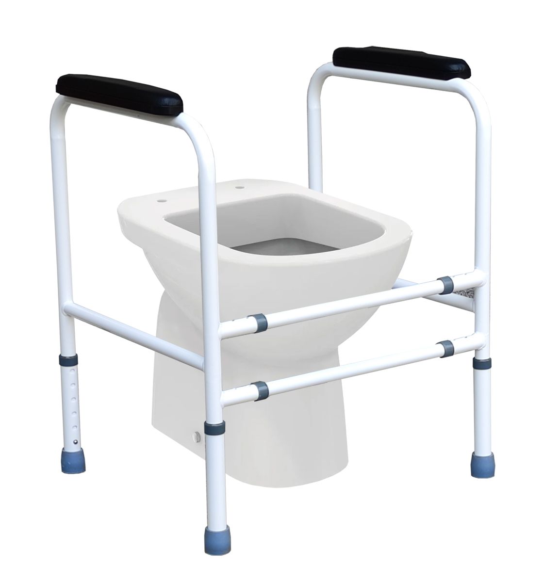 Ausilium Braccioli Toilette Sostegno per Wc Regolabile in Altezza 1 St