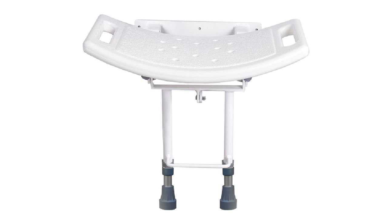 Ausilium Sedile da Parete per Doccia con Appoggi a Terra 1 St