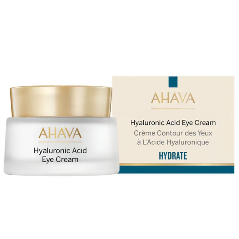 Ahava Hyaluronic Acid - Eye Cream Crema Contorno Occhi Idratante, 15ml