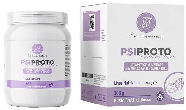 Psiproto Proteine in Polvere Frutti di Bosco Integratore Alimentare 300g