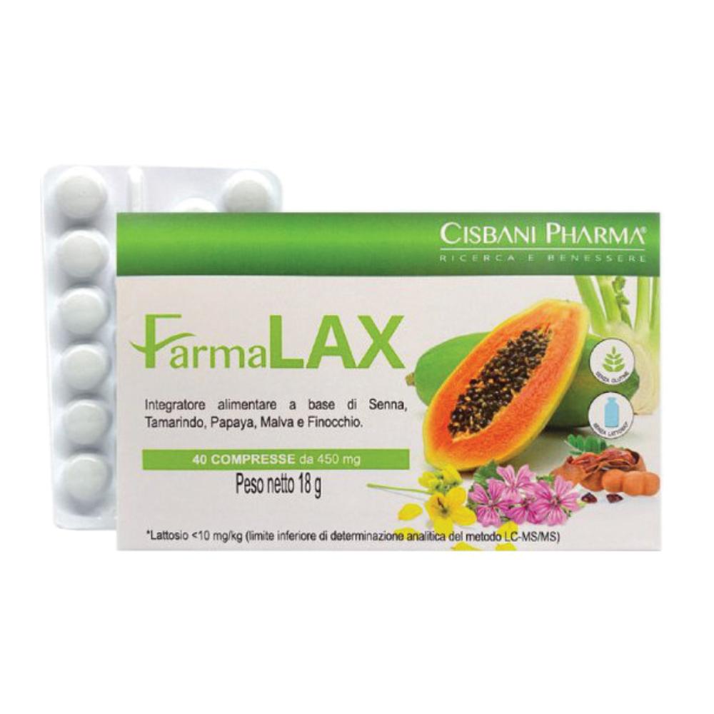Farmalax Integratore Per La Funzione Digestiva E Transito Intestinale 40 Compresse — confronto prezzi