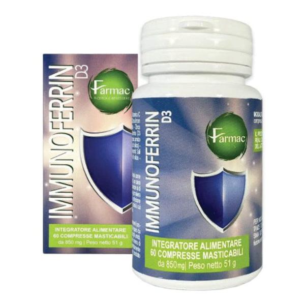 Immunoferrin d3 60cpr orosol