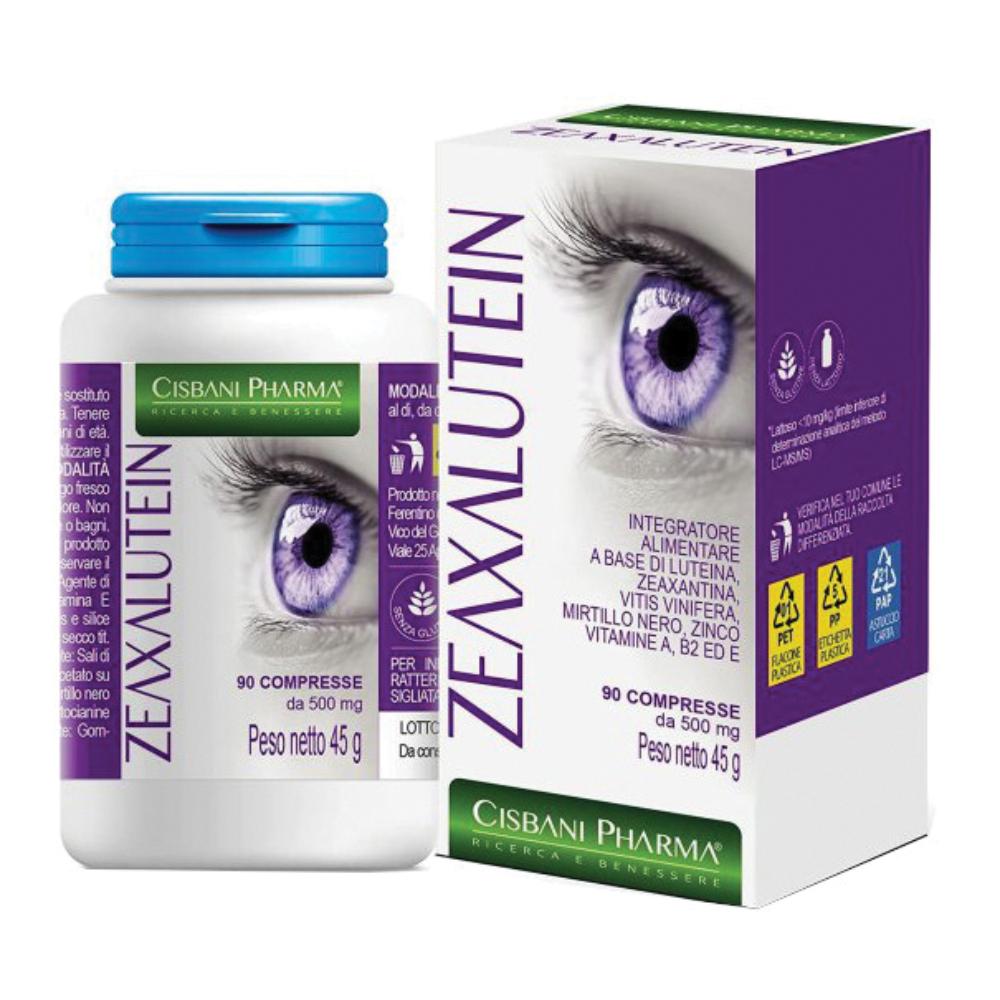 Cisbani Pharma Zeaxalutein - Integratore occhi a base di Luteina e Zeaxantina 90 mg — confronto prezzi