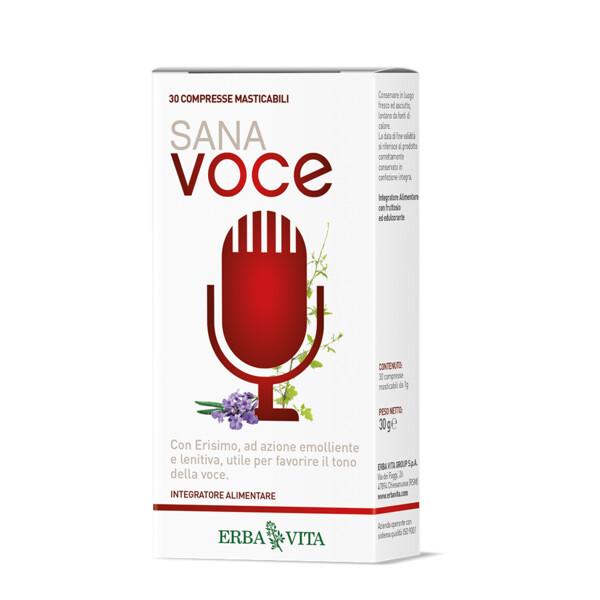 Erba Vita Sana Voce Integratore Mucosa Orofaringea 30 Compresse