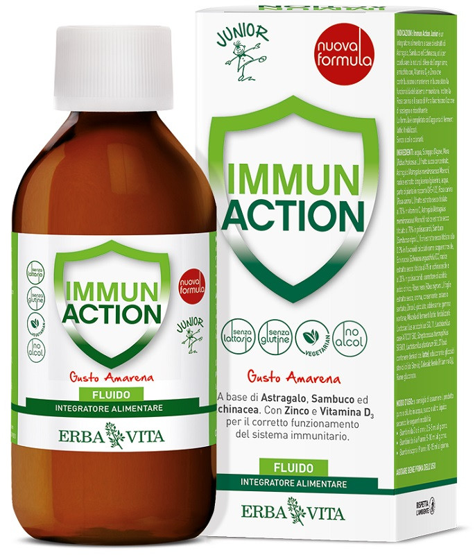 Erba Vita Immun Action Fluido Junior 200 ml — confronto prezzi