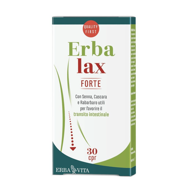 Erba Vita Erbalax Forte Integratore Intestinale 30 Compresse — confronto prezzi