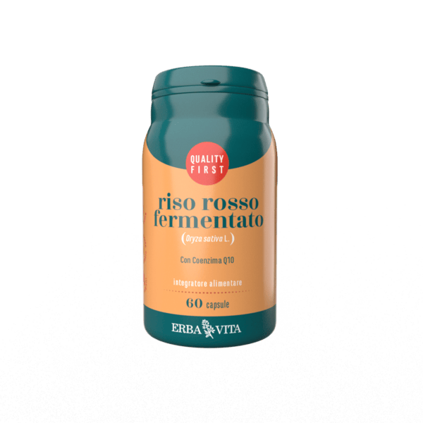 Erba Vita Riso Rosso Fermentato Integratore Colesterolo 60 Capsule