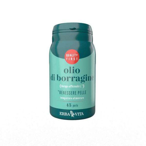 Erba Vita Olio di Borragine Integratore Benessere della Pelle 45 Perle