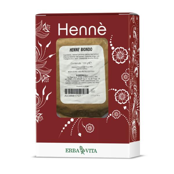 Erba Vita Hennè Color Cap Biondo Tintura Per Capelli 100 g