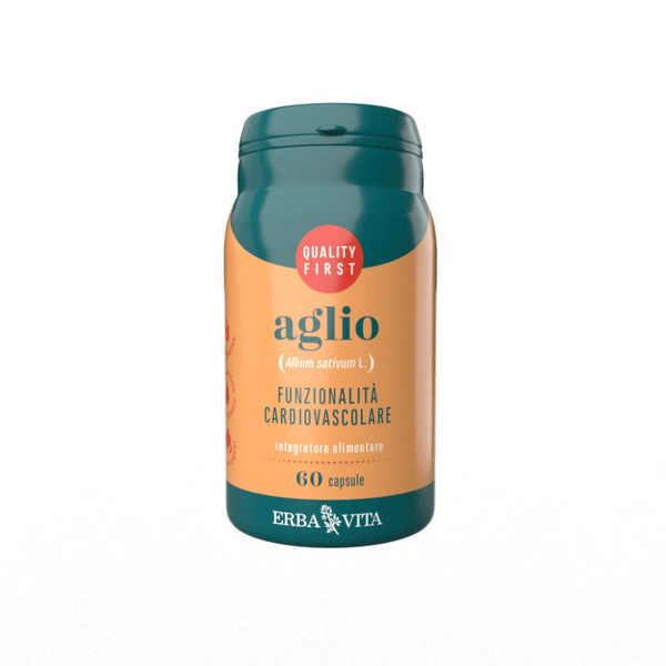 Erba Vita Aglio Integratore Pressione 450 mg 60 Capsule