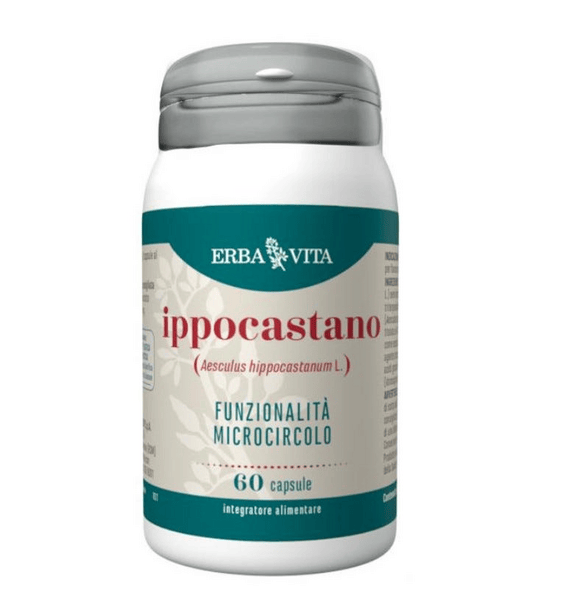 Erba Vita Ippocastano Integratore Per la Funzionalità del Microcircolo 60 Capsule — confronto prezzi