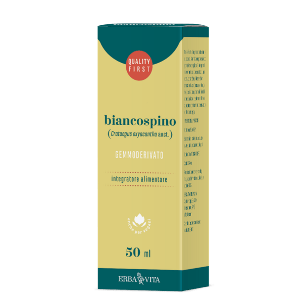 Erba Vita Biancospino Gemmoderivato Funzionalità Cardiovascolare 50 ml