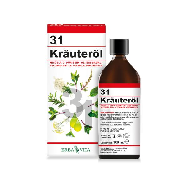 Erba Vita Krauterol 31 Olio di Erbe 100 ml