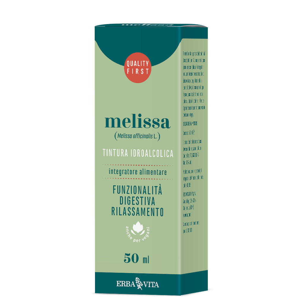Melissa Tintura Idroalcolica Integratore Per Funzionalità Digestiva E Rilassamento 50ml