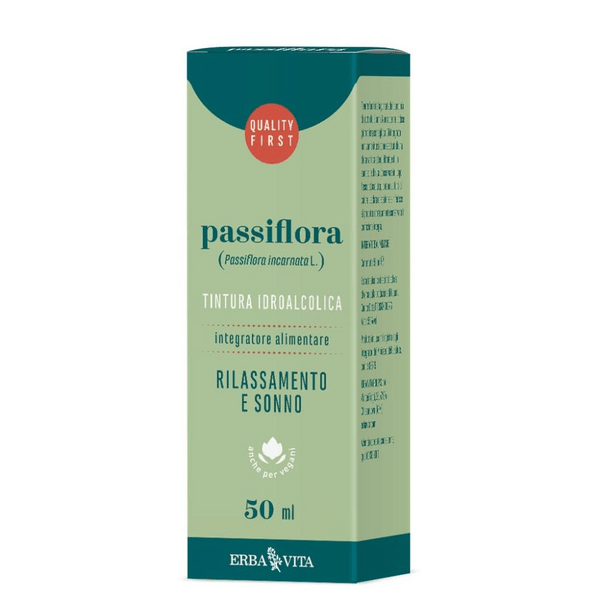 Erba Vita Passiflora Tintura Idroalcolica Difese Immunitarie 50 ml