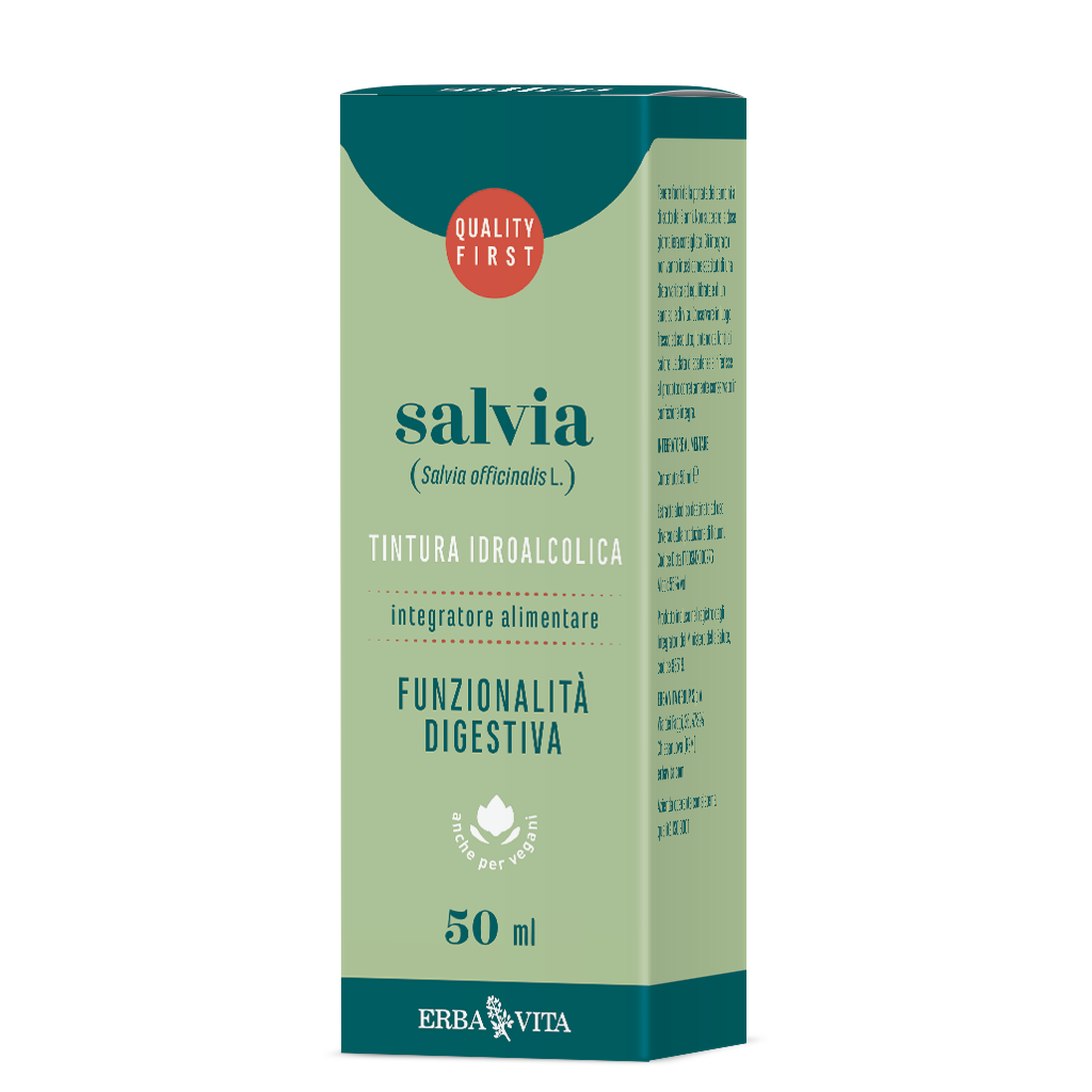 Erba Vita Salvia Foglie Tintura Idroalcolica 50 ml — confronto prezzi