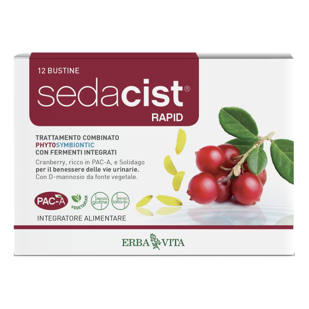 Erba vita Sedacist Rapid Integratore Alimentare 6+6 Bustine — confronto prezzi