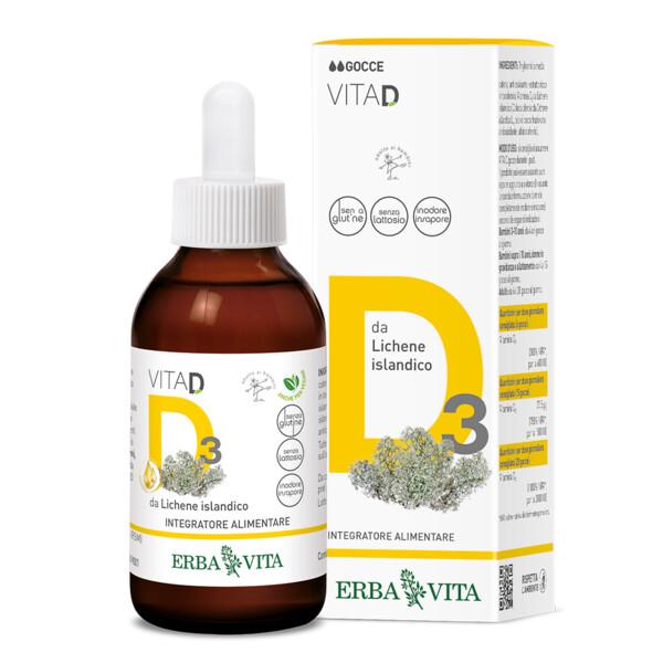Erba Vita D Gocce Integratore Vitamina D 50 ml