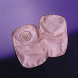 Sacca colostomia a fondo chiuso trasparente con filtro incorporato e rivestimento in tessuto consecura 70mm 30 pezzi
