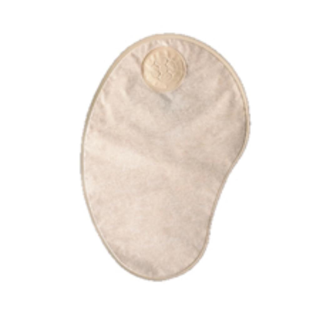 Sacca colostomia grande a fondo chiuso opaco con barriera protettiva tecnologia stomahesive filtro controllabile e rivestimento in tessuto esteem colo pretagliato 50mm 30 pezzi