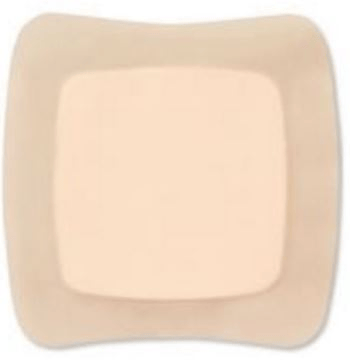 Aquacel Foam Medicazione Adesiva Sterile 8x8cm, 10 Pezzi
