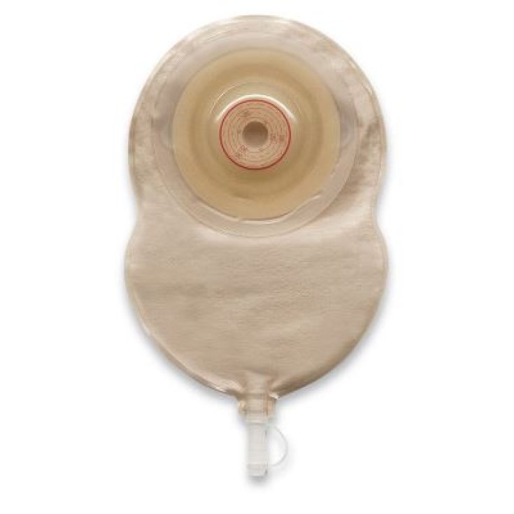 Sacca per urostomia monouso monopezzo opaca esteem+ flex convex misura 10/25 mm profilo convessita' v3 elevata 10 pezzi