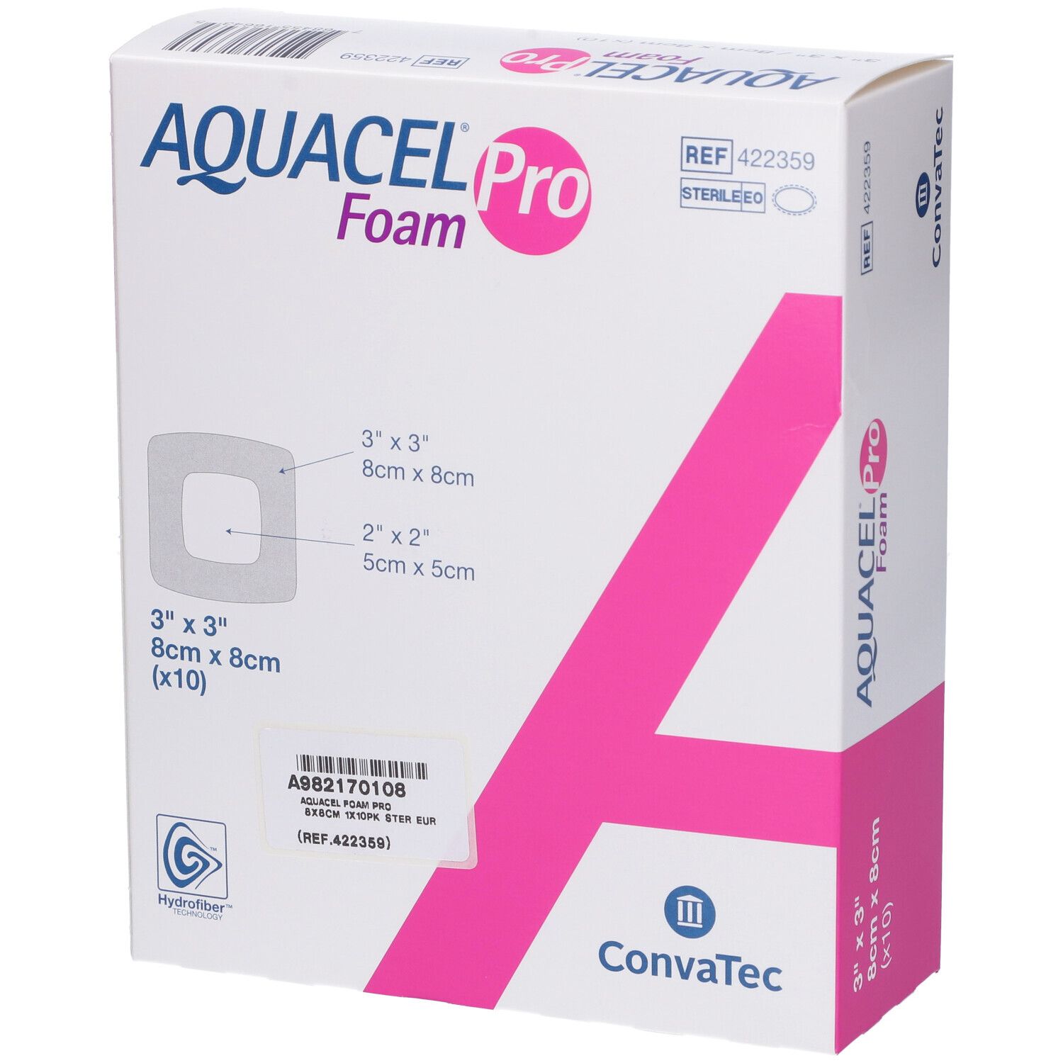 Medicazione Avanzata Aquacel Foam Pro Misura 8x8cm 10 pz in tessuto non