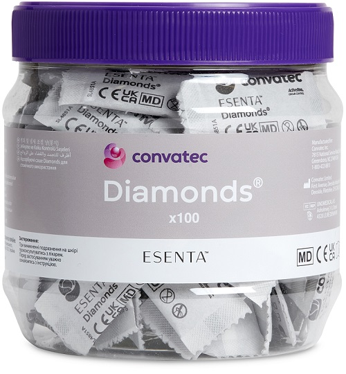 Convatec Diamonds Esenta Bustine Anti-odore 100 Pezzi