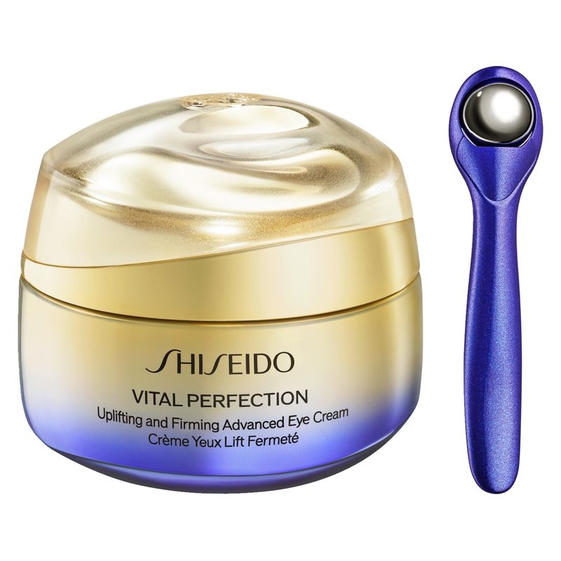 Shiseido Vital Perfection Uplifting And Firming Advanced Eye Cream Crema Contorno Occhi Rassodante + Strumento Massaggio 15ml — confronto prezzi