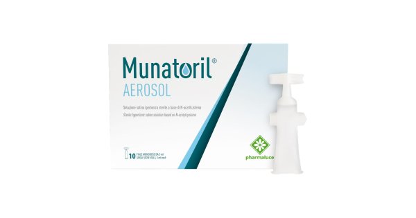 Munatoril aerosol 10 fiale da 5 ml