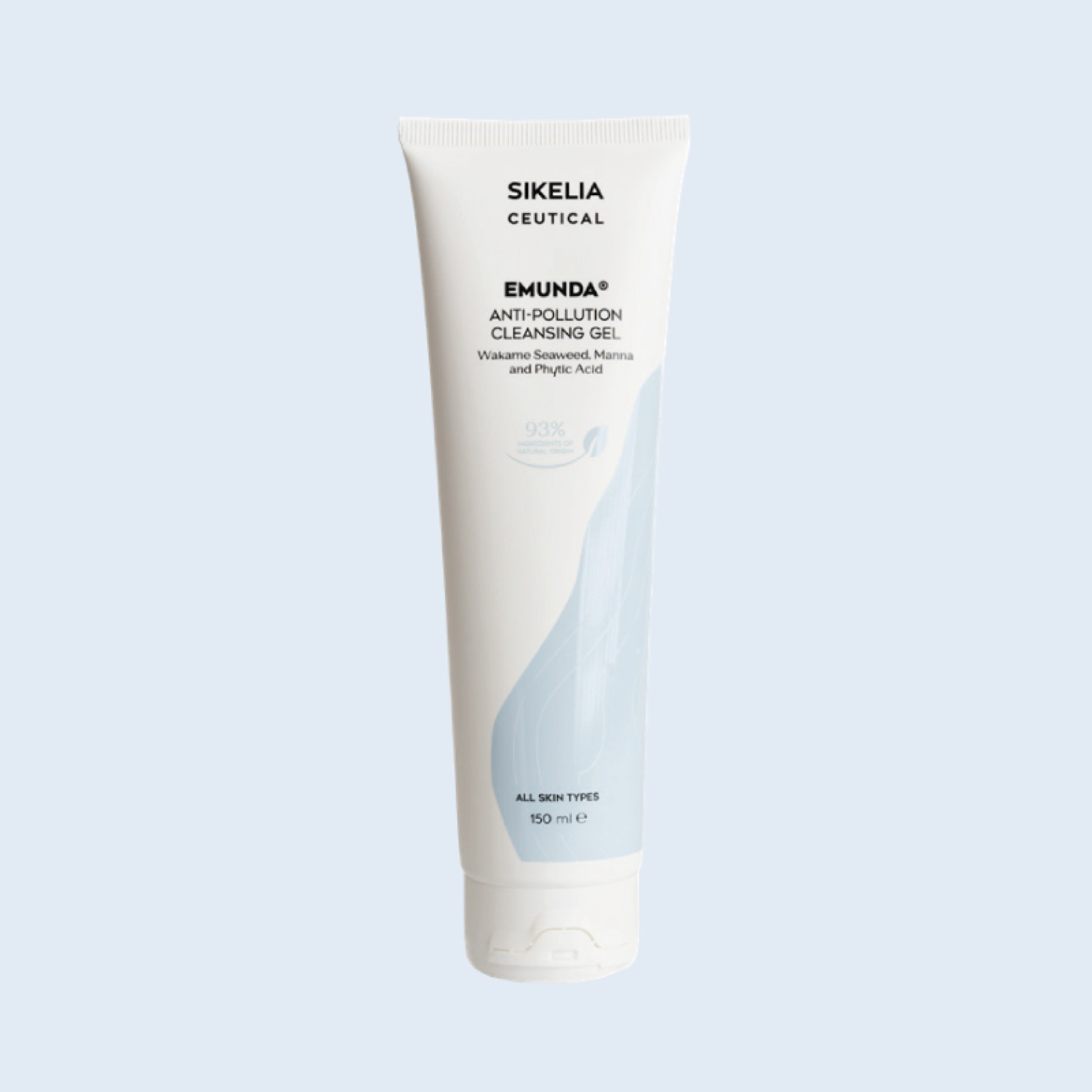 Sikelia Emunda Gel Detergente Viso Delicato Anti-Inquinamento 150 ml