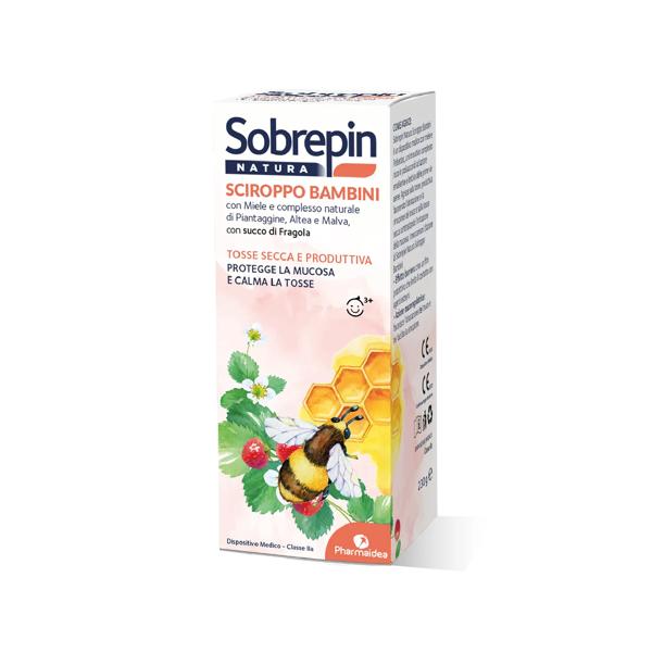 Sobrepin Natura Sciroppo Bambini Per Tosse Secca e Grassa 230 gr