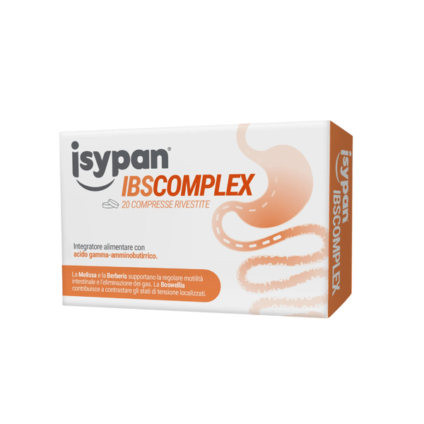 Isypan Ibs Complex Intestino Irritabile Integratore per Regolarità Intestinale 20 Compresse