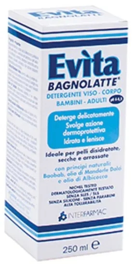 Evita Bagnolatte Detergente Delicato 250ml