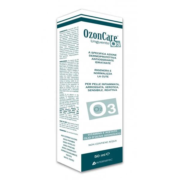 Interfarmac Ozoncare Unguento Dermoprotettivo Antiossidante e Idratante 50ml — confronto prezzi